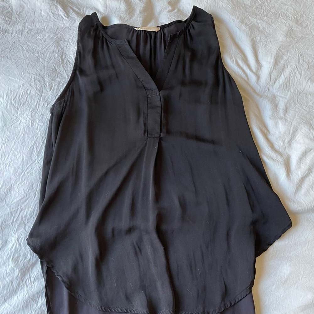 Flowy Black Tank Top
